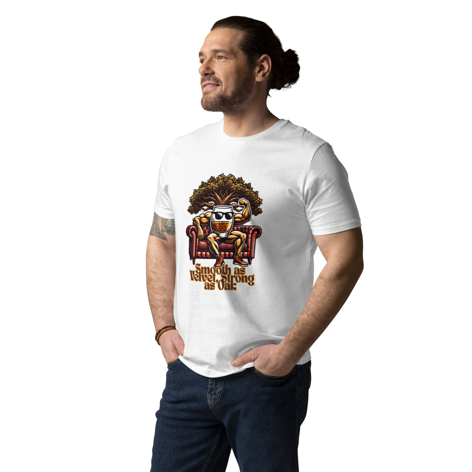 Cellar 8T Whisky - Smooth - Unisex Organic Cotton T-Shirt image 19