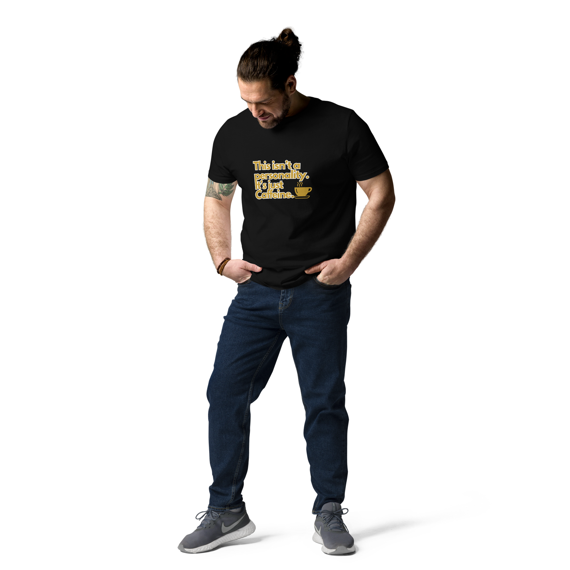 Cellar 8T Coffee - Personality - Unisex Organic Cotton T-Shirt image 7