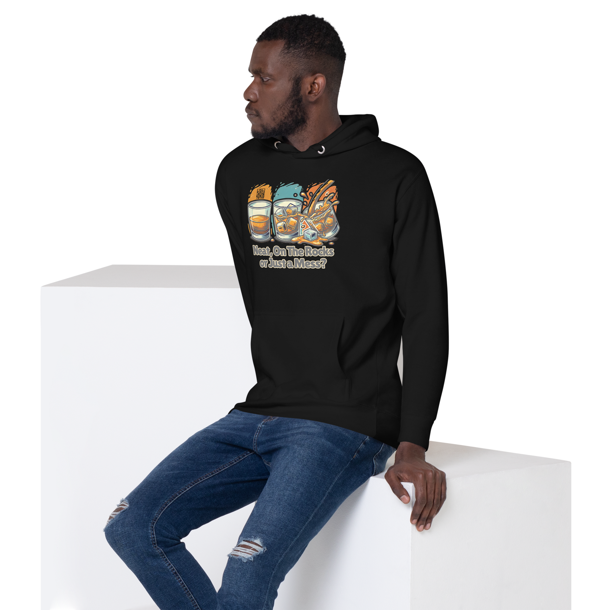 Cellar 8T Whisky - Neat Unisex Hoodie image 9
