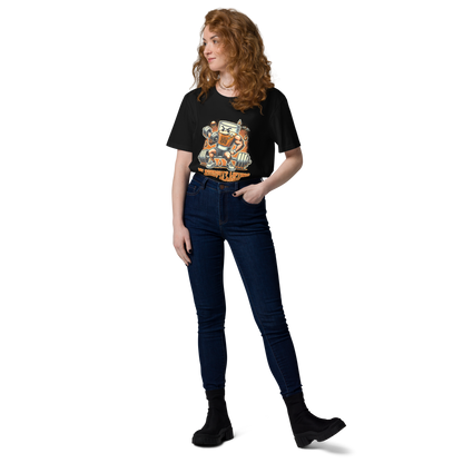 Cellar 8T Whisky - Workout - Unisex Organic Cotton T-Shirt image 24