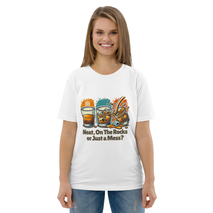 Cellar 8T Whisky - Neat - Unisex Organic Cotton T-Shirt image 3