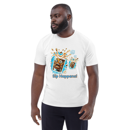 Cellar 8T Whisky - Sip Happens - Unisex Organic Cotton T-Shirt image 22