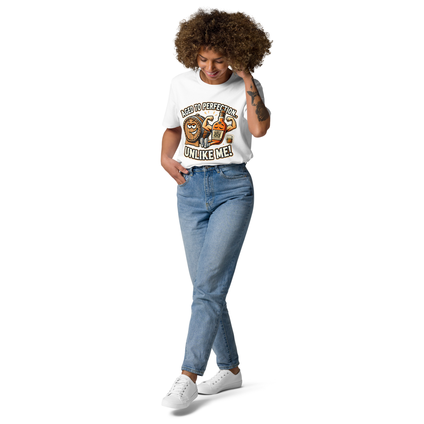 Cellar 8T Whisky - Aged - Unisex Organic Cotton T-Shirt image 12