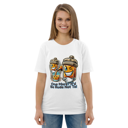 Cellar 8T Whisky - One More - Unisex Organic Cotton T-Shirt image 6
