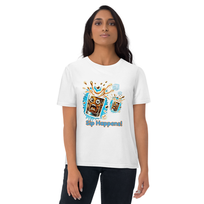 Cellar 8T Whisky - Sip Happens - Unisex Organic Cotton T-Shirt image 8