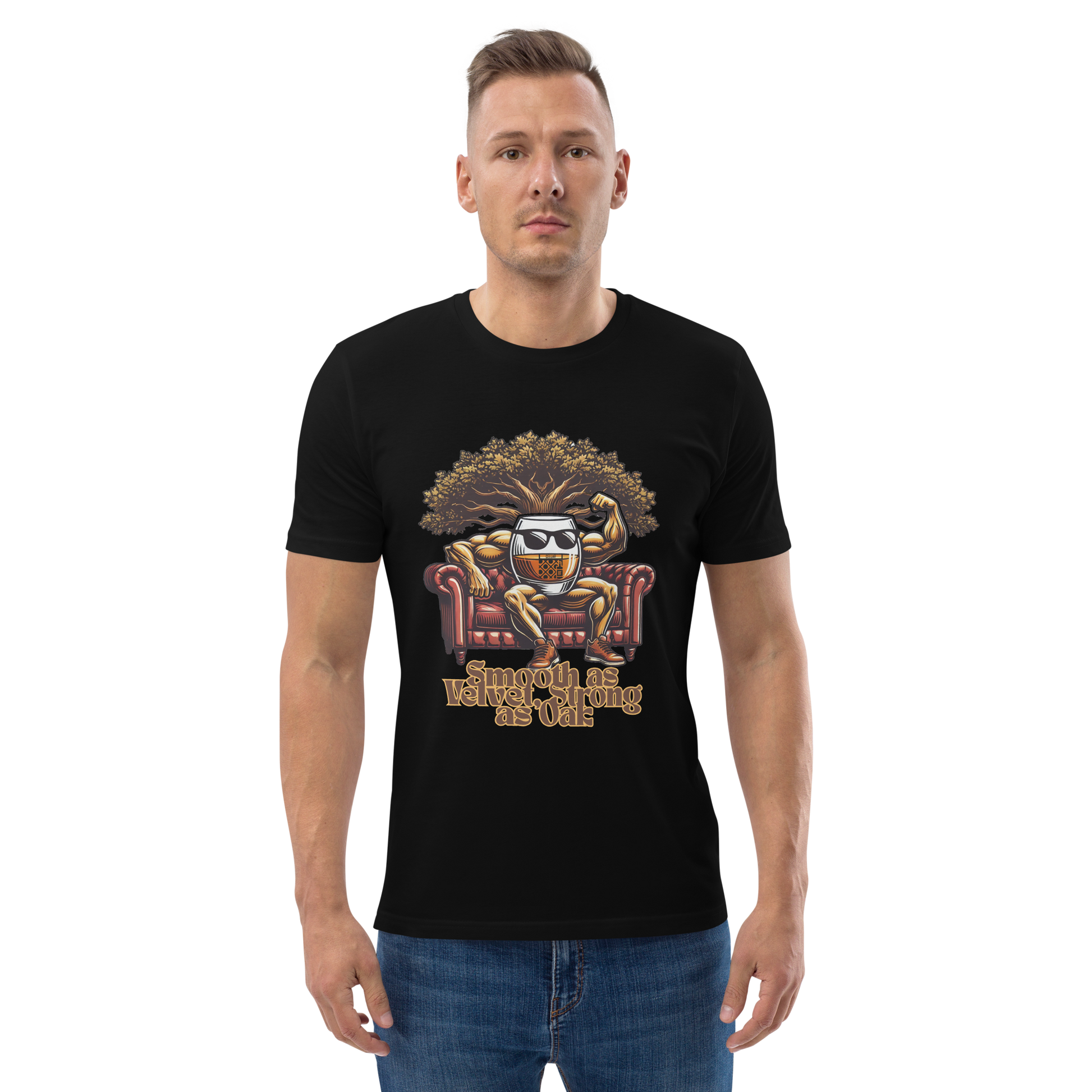 Cellar 8T Whisky - Smooth - Unisex Organic Cotton T-Shirt image 4