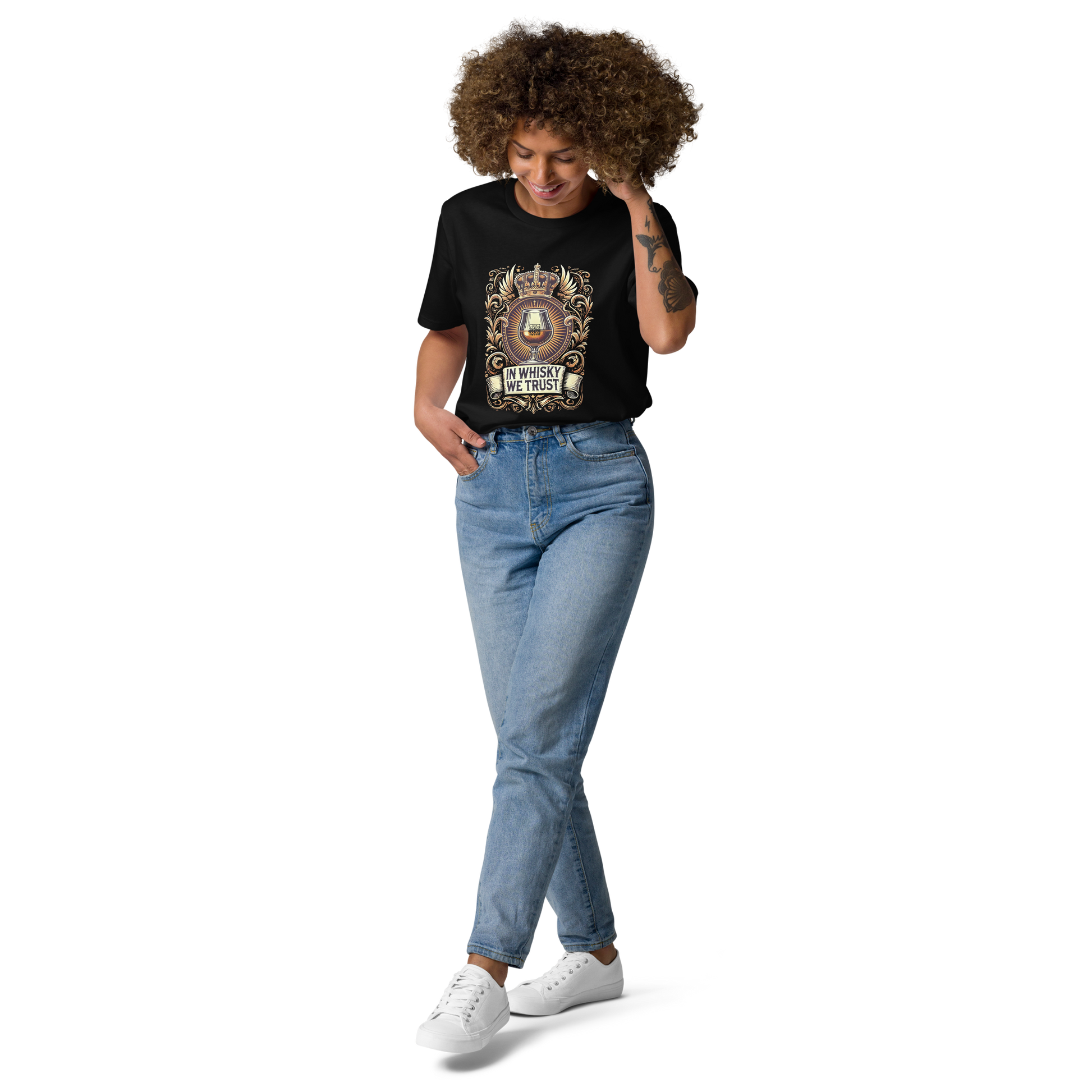 Cellar 8T Whisky - Trust - Unisex Organic Cotton T-Shirt image 25