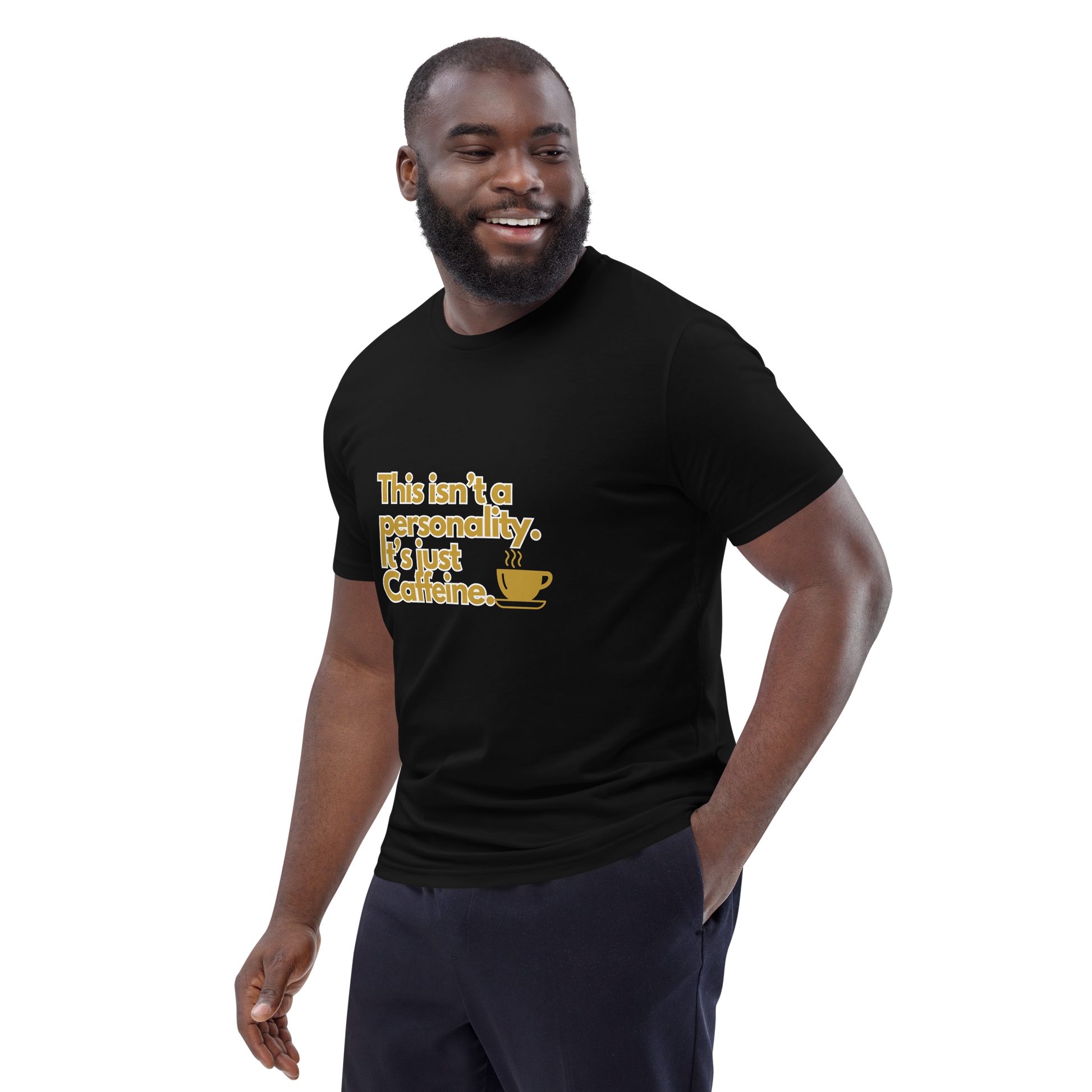 Cellar 8T Coffee - Personality - Unisex Organic Cotton T-Shirt image 3