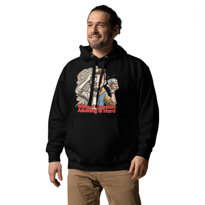 Cellar 8T Whisky - Adulting - Unisex Hoodie image 1