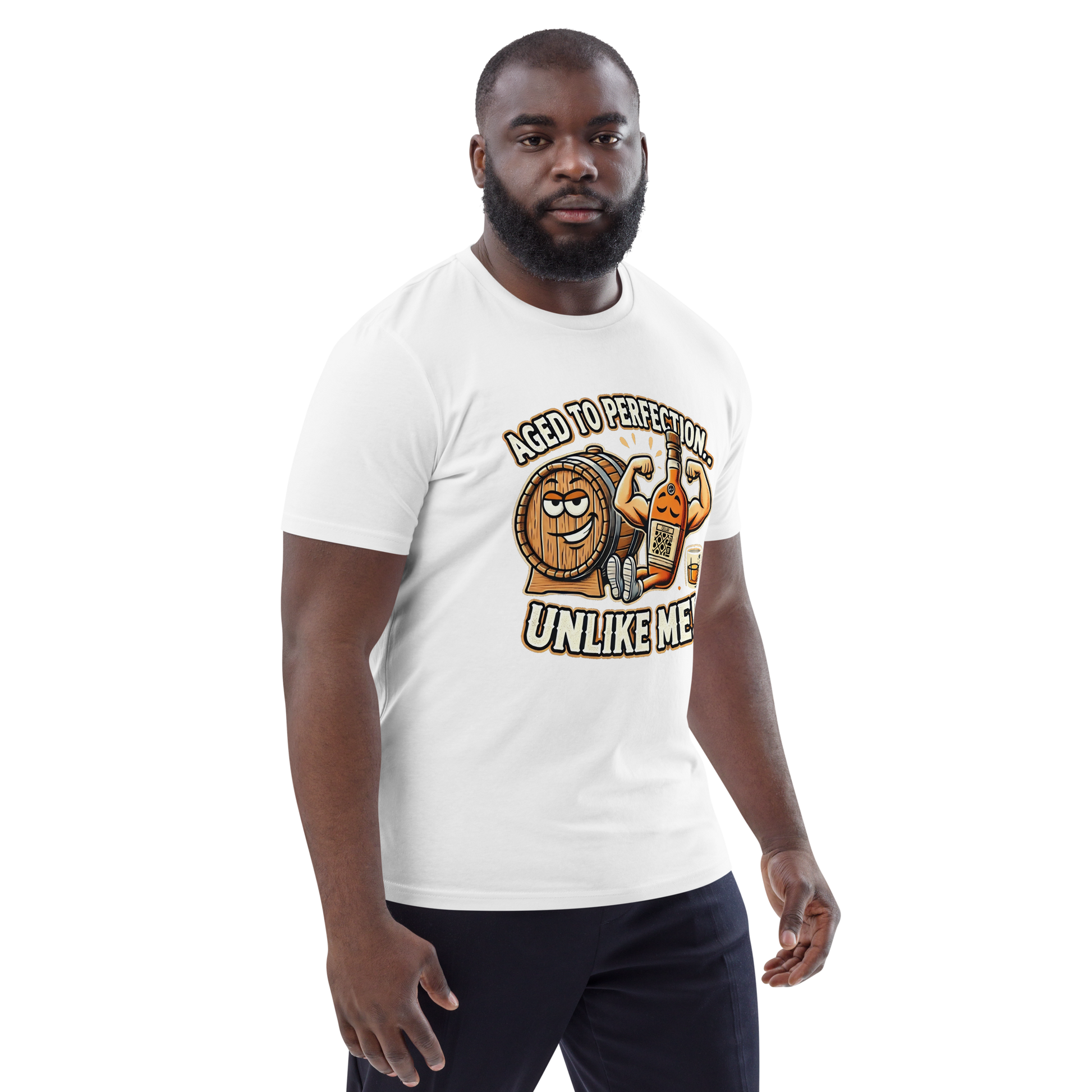 Cellar 8T Whisky - Aged - Unisex Organic Cotton T-Shirt image 5