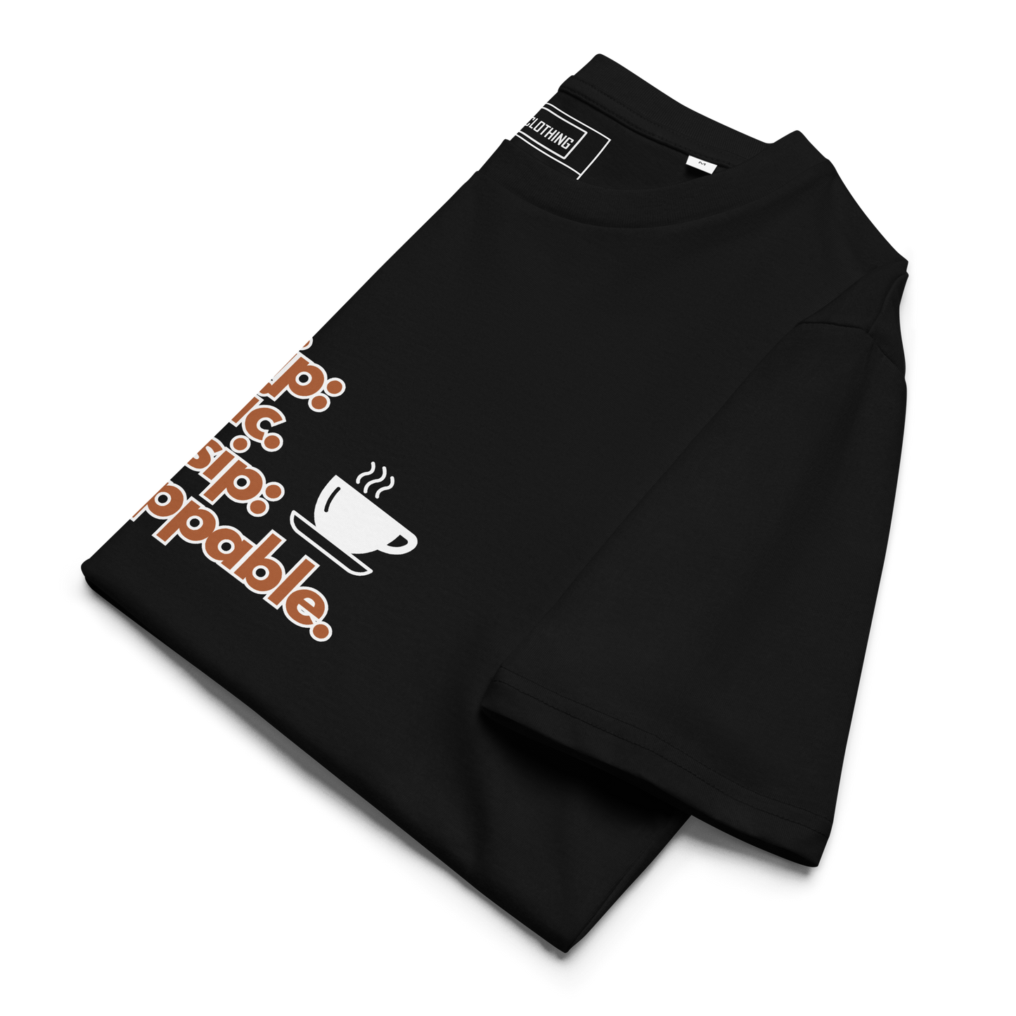 Cellar 8T Coffee - Unstoppable - Unisex Organic Cotton T-Shirt image 17