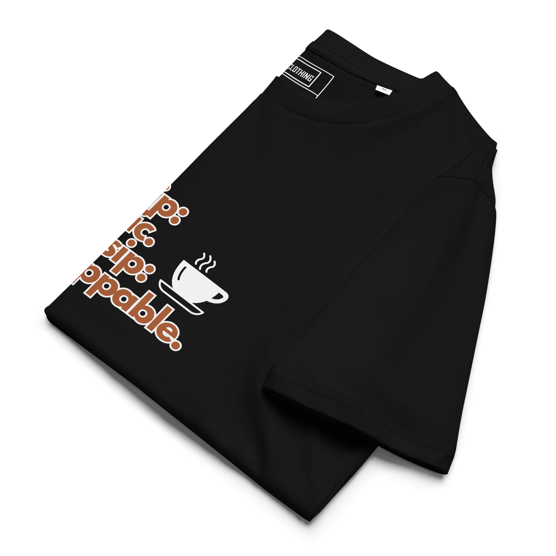 Cellar 8T Coffee - Unstoppable - Unisex Organic Cotton T-Shirt image 17