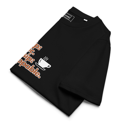 Cellar 8T Coffee - Unstoppable - Unisex Organic Cotton T-Shirt image 17