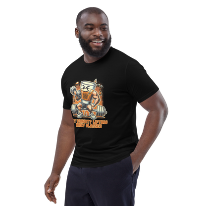 Cellar 8T Whisky - Workout - Unisex Organic Cotton T-Shirt image 7