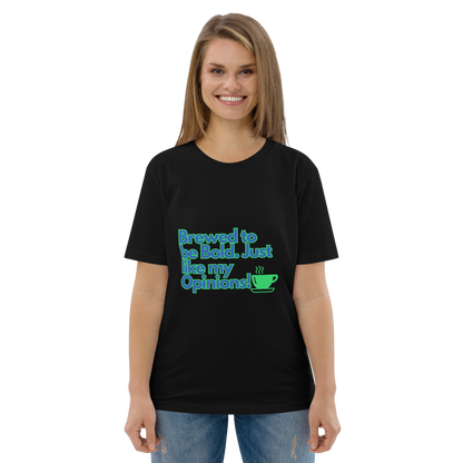Cellar 8T Coffee - Brewed - Unisex Organic Cotton T-Shirt image 11