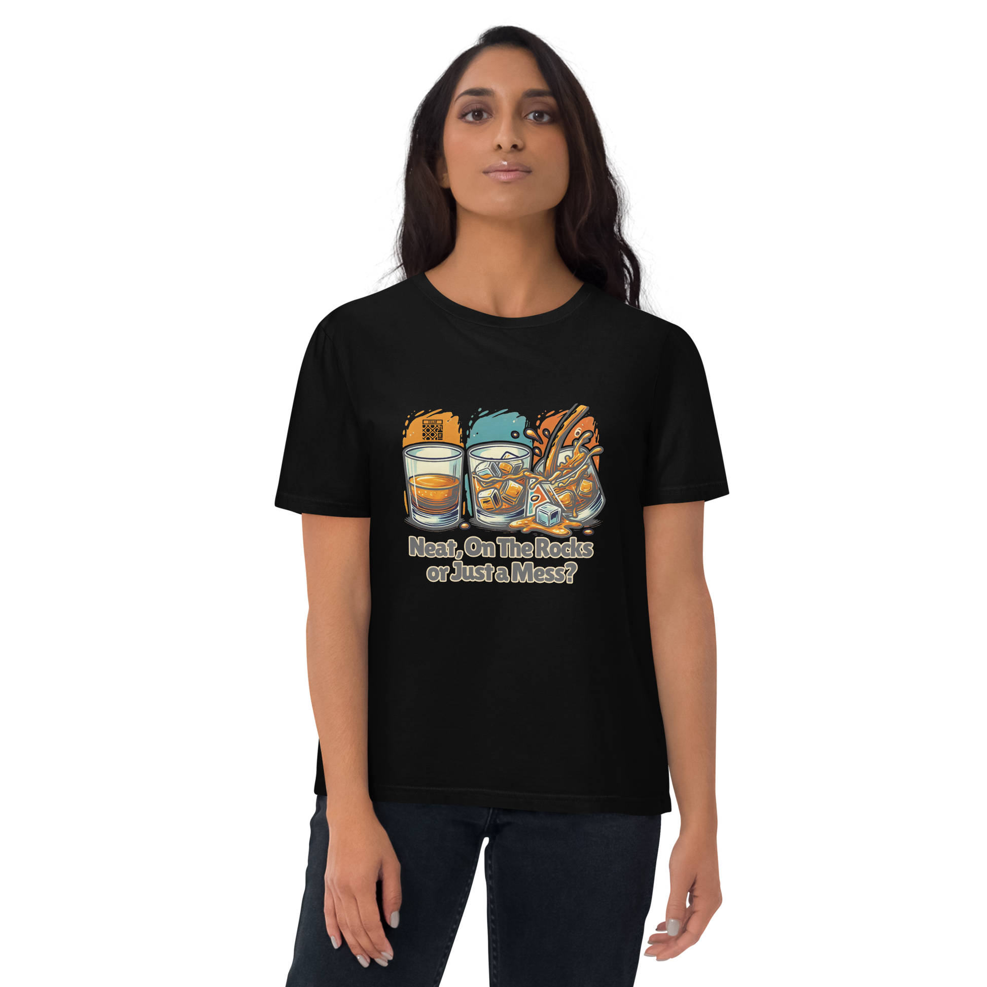 Cellar 8T Whisky - Neat - Unisex Organic Cotton T-Shirt image 9