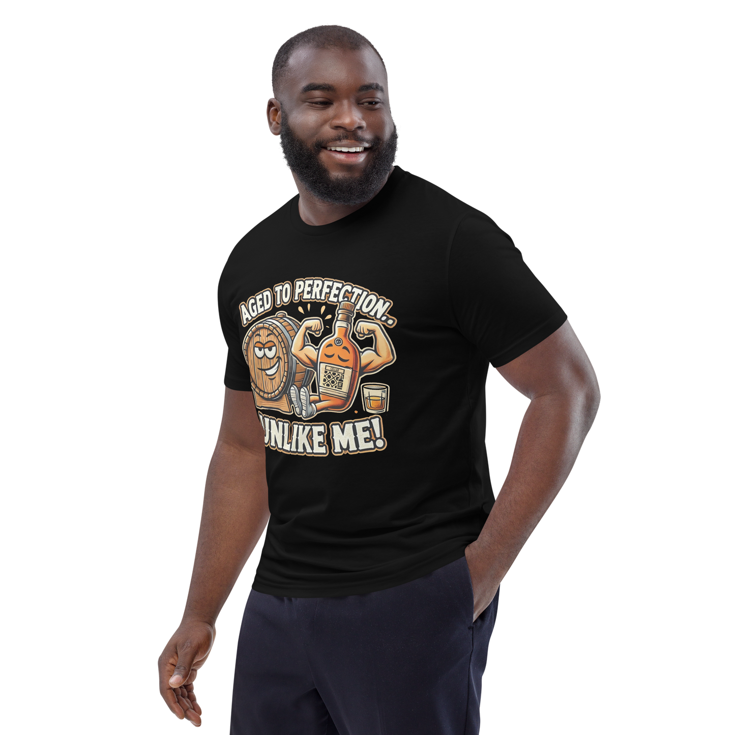Cellar 8T Whisky - Aged - Unisex Organic Cotton T-Shirt image 0