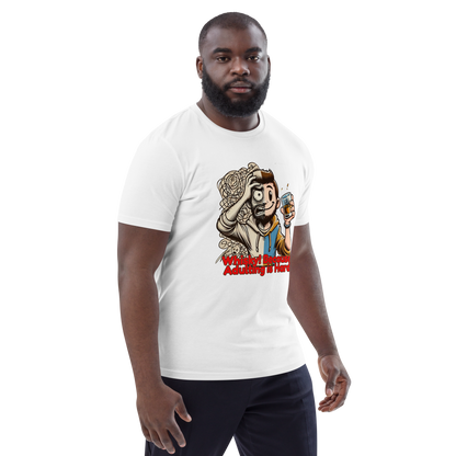 Cellar 8T Whisky - Adulting - Unisex Organic Cotton T-Shirt image 20