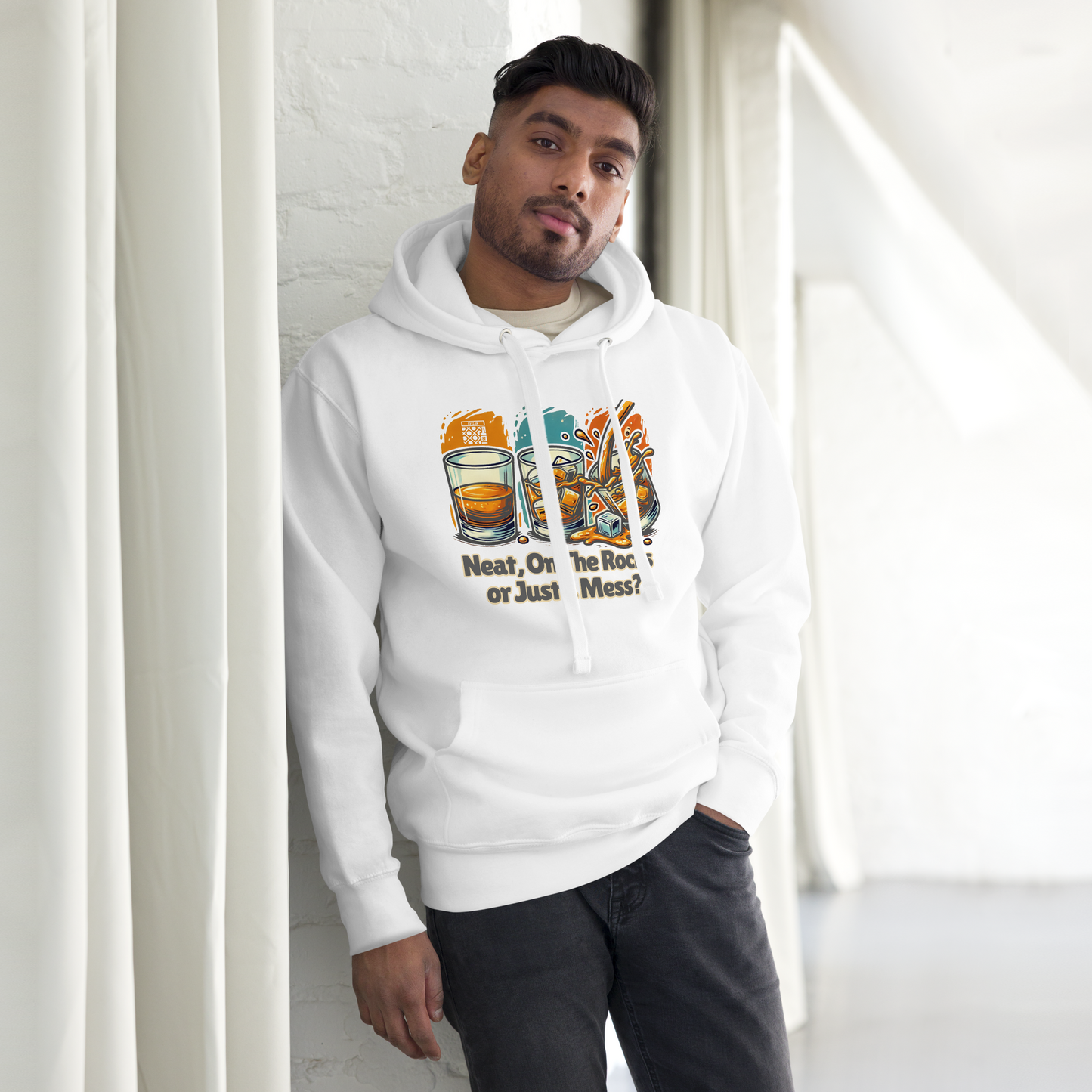 Cellar 8T Whisky - Neat Unisex Hoodie image 19