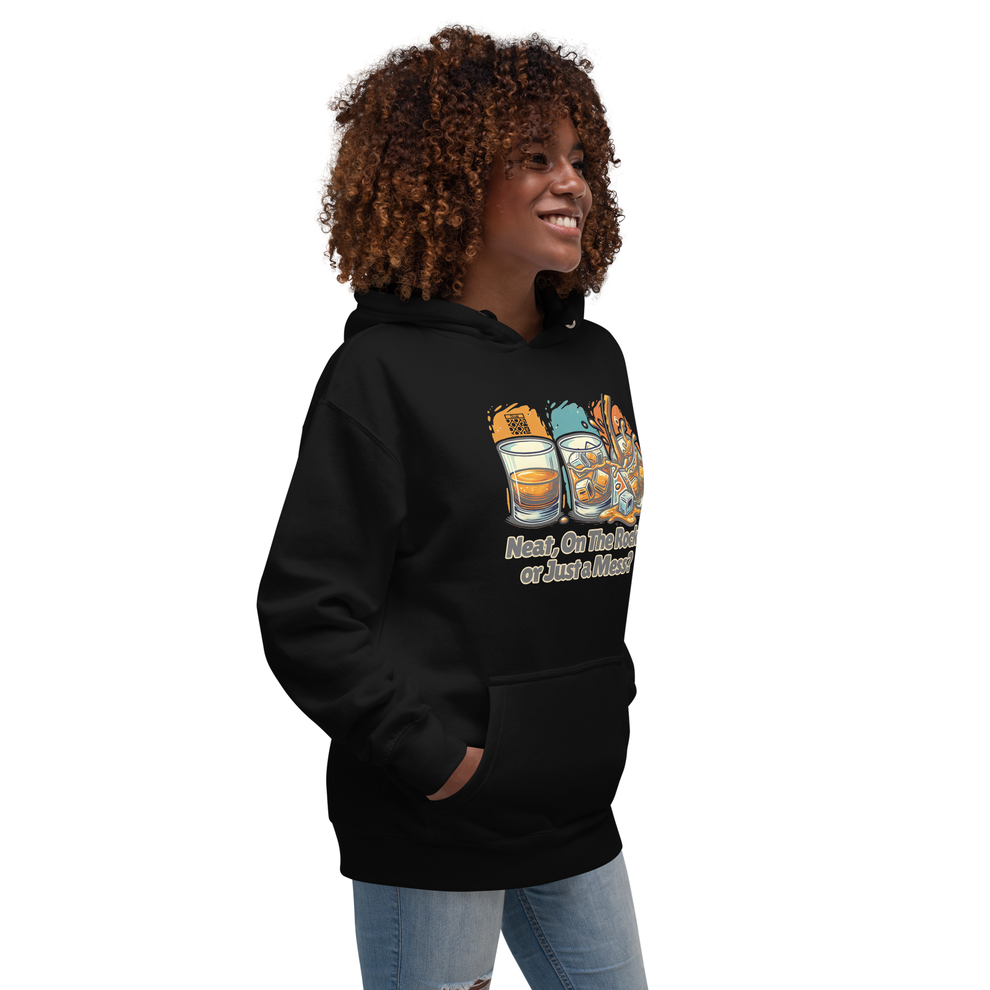 Cellar 8T Whisky - Neat Unisex Hoodie image 6