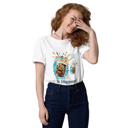 Cellar 8T Whisky - Sip Happens - Unisex Organic Cotton T-Shirt image 6