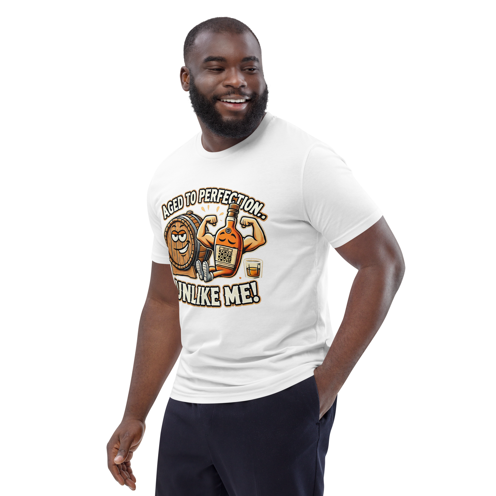 Cellar 8T Whisky - Aged - Unisex Organic Cotton T-Shirt image 9