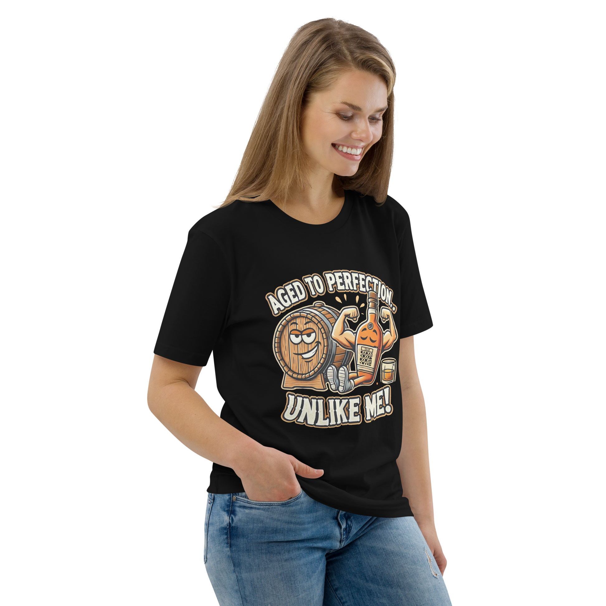 Cellar 8T Whisky - Aged - Unisex Organic Cotton T-Shirt image 0