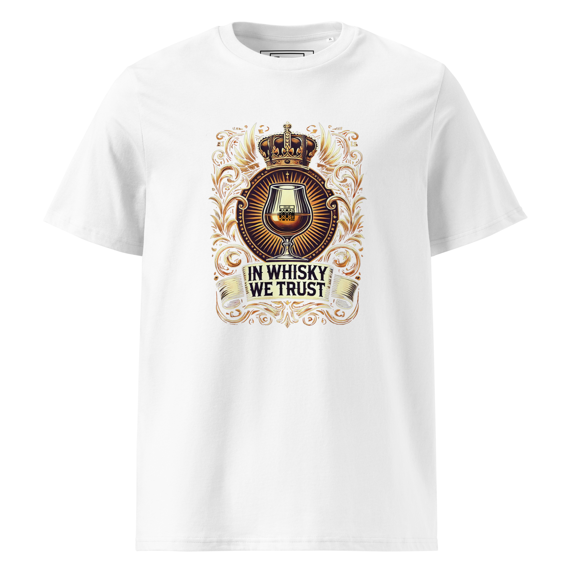 Cellar 8T Whisky - Trust - Unisex Organic Cotton T-Shirt image 31