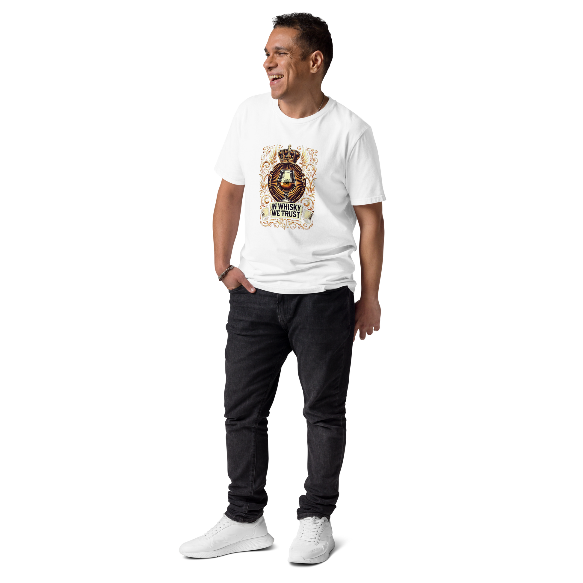 Cellar 8T Whisky - Trust - Unisex Organic Cotton T-Shirt image 21