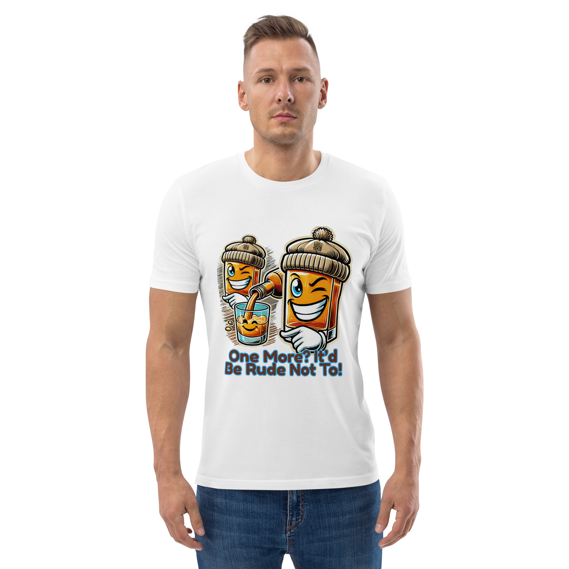 Cellar 8T Whisky - One More - Unisex Organic Cotton T-Shirt image 19