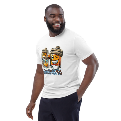 Cellar 8T Whisky - One More - Unisex Organic Cotton T-Shirt image 24