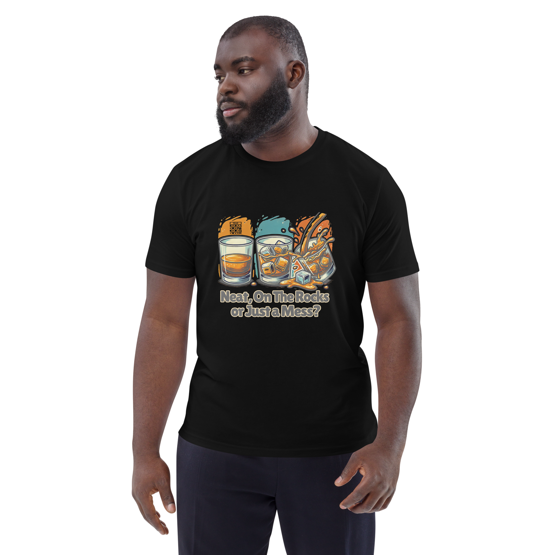 Cellar 8T Whisky - Neat - Unisex Organic Cotton T-Shirt image 5