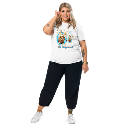 Cellar 8T Whisky - Sip Happens - Unisex Organic Cotton T-Shirt image 12