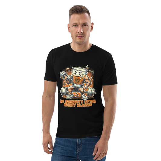 Cellar 8T Whisky - Workout - Unisex Organic Cotton T-Shirt image 0