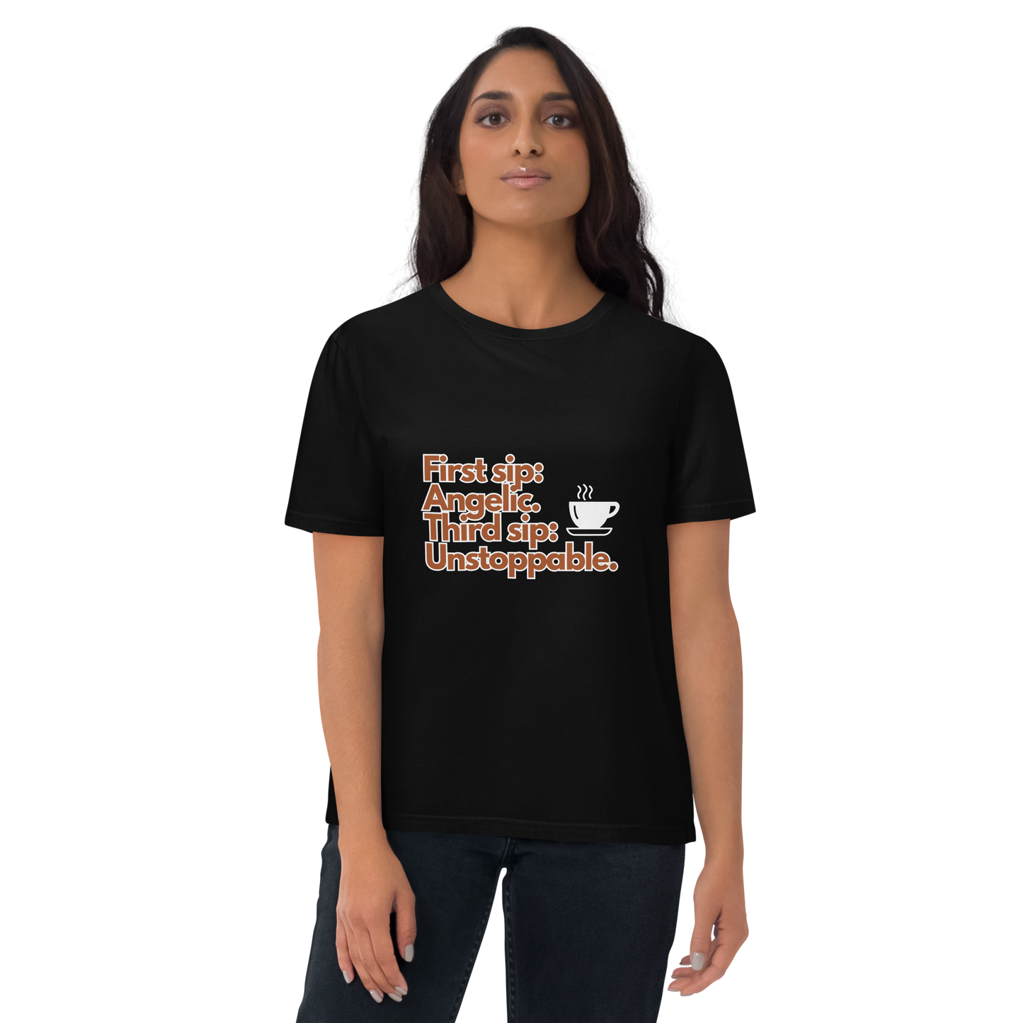 Cellar 8T Coffee - Unstoppable - Unisex Organic Cotton T-Shirt image 8