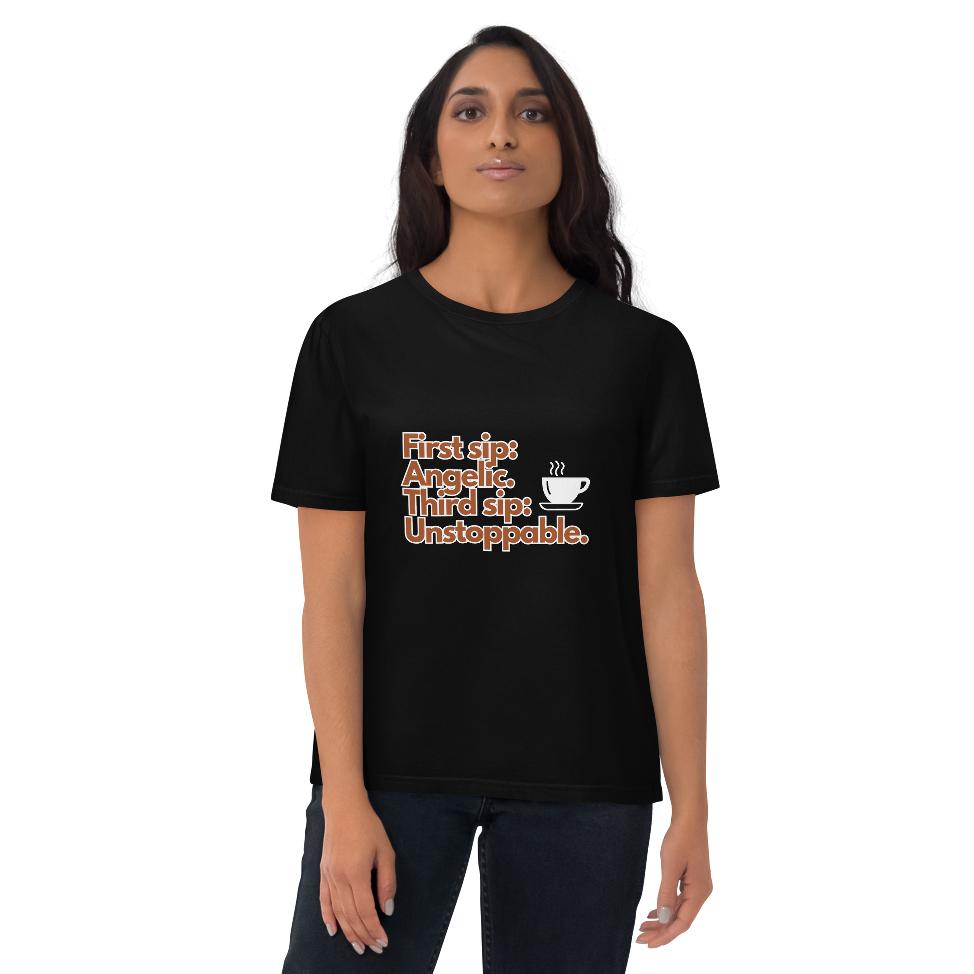 Cellar 8T Coffee - Unstoppable - Unisex Organic Cotton T-Shirt image 8