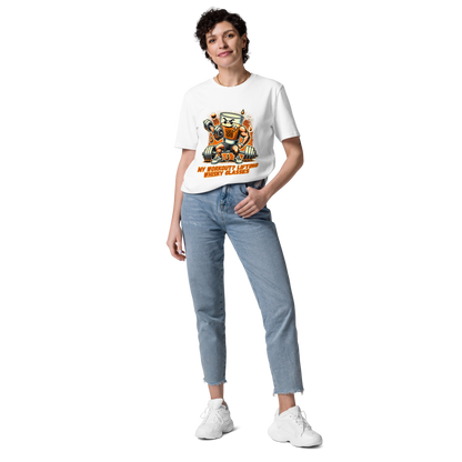 Cellar 8T Whisky - Workout - Unisex Organic Cotton T-Shirt image 15