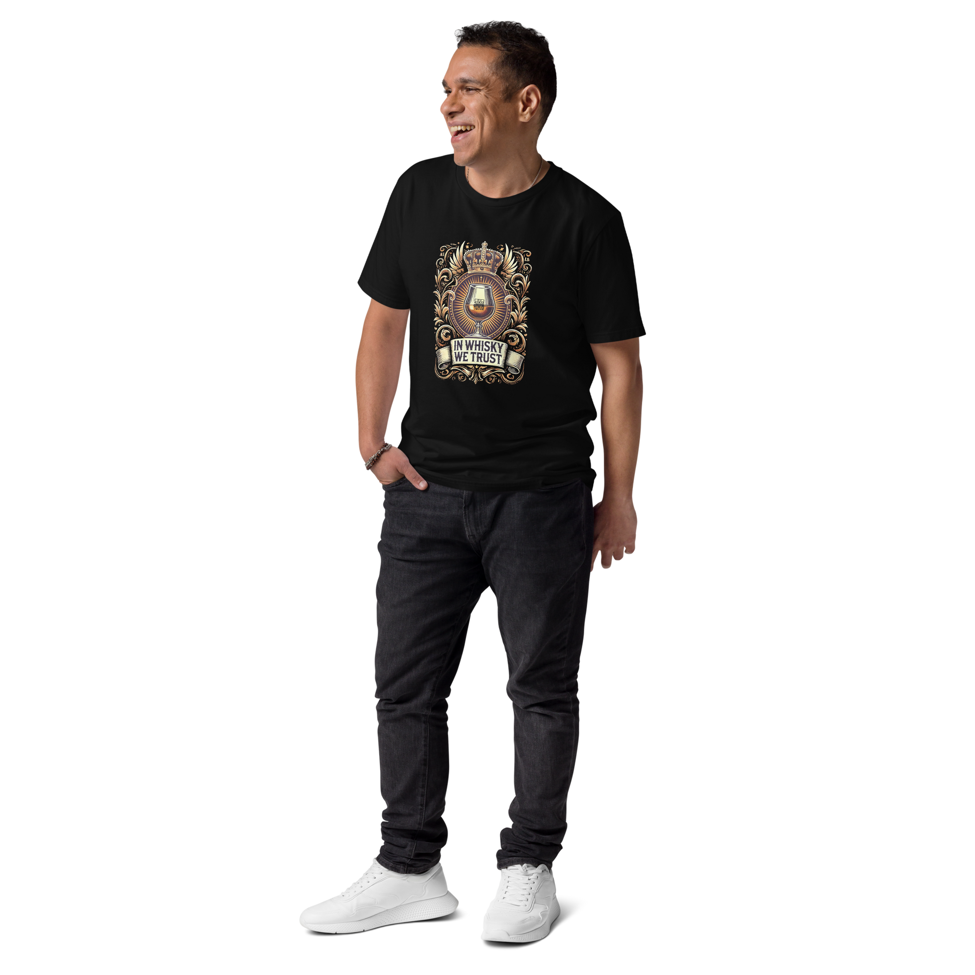 Cellar 8T Whisky - Trust - Unisex Organic Cotton T-Shirt image 9