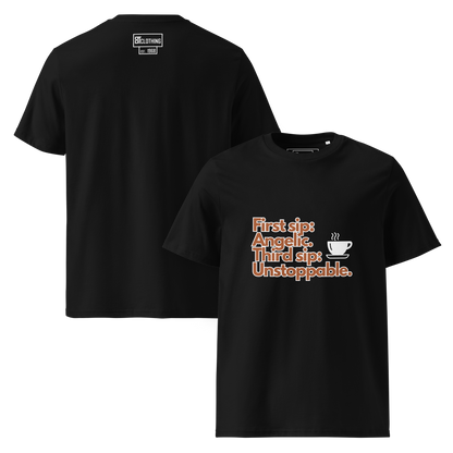 Cellar 8T Coffee - Unstoppable - Unisex Organic Cotton T-Shirt image 18