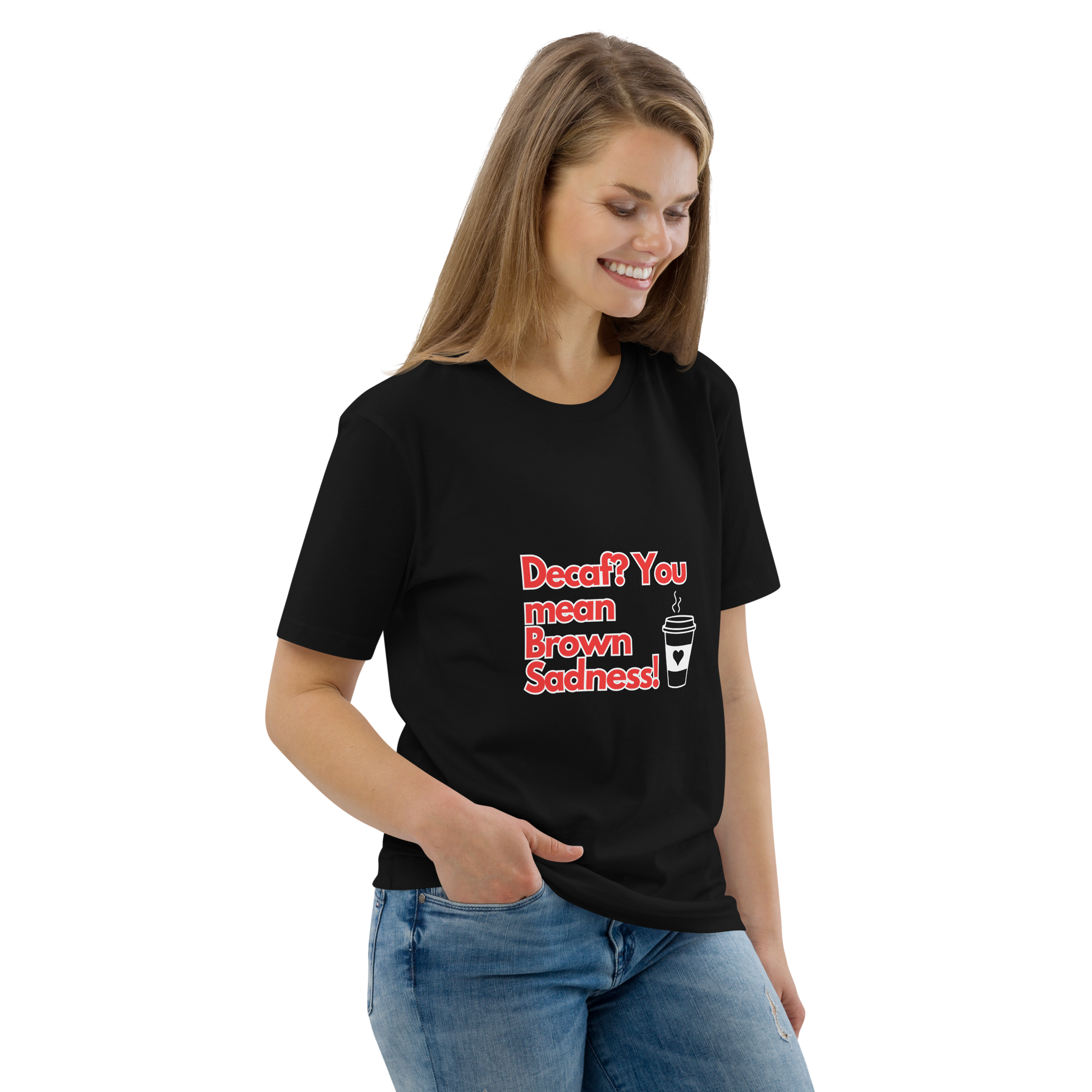 Cellar 8T Coffee - Brown Sadness - Unisex Organic Cotton T-Shirt image 6