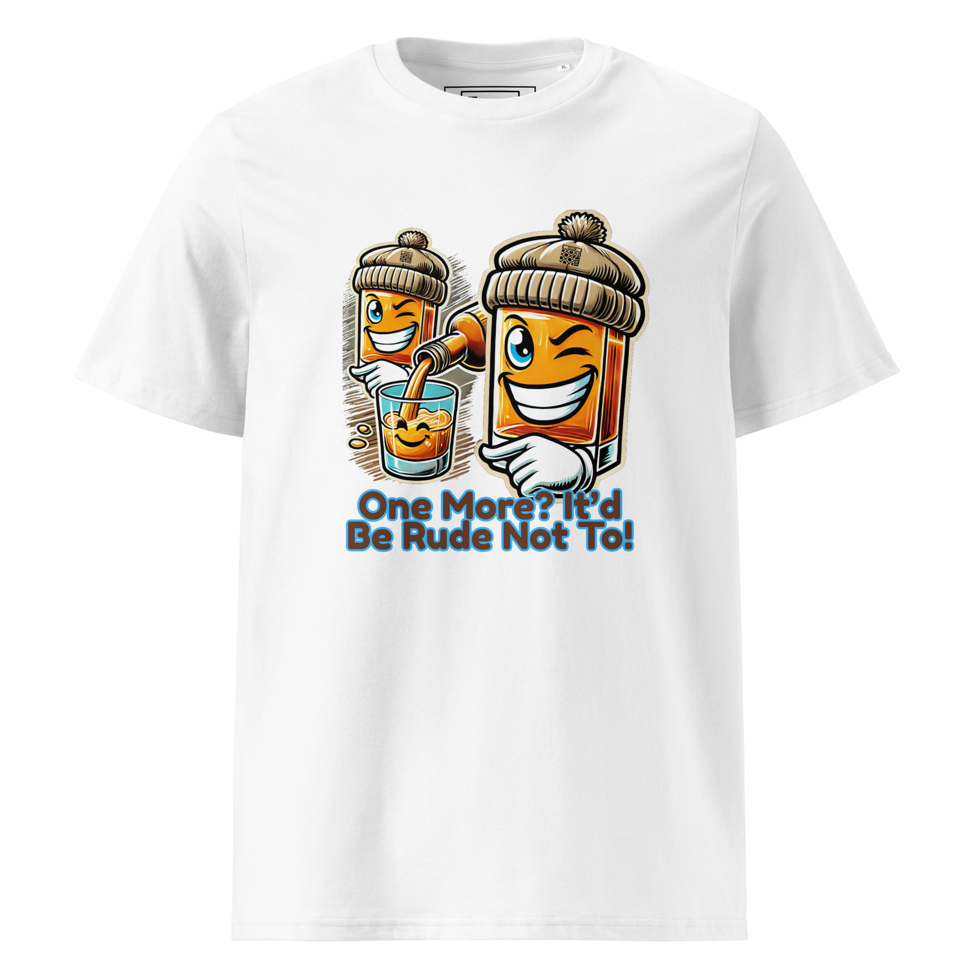 Cellar 8T Whisky - One More - Unisex Organic Cotton T-Shirt image 31