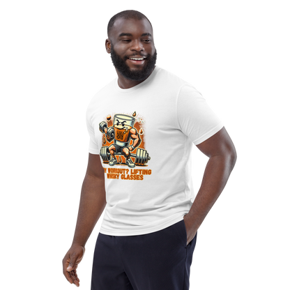 Cellar 8T Whisky - Workout - Unisex Organic Cotton T-Shirt image 20