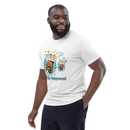 Cellar 8T Whisky - Sip Happens - Unisex Organic Cotton T-Shirt image 23