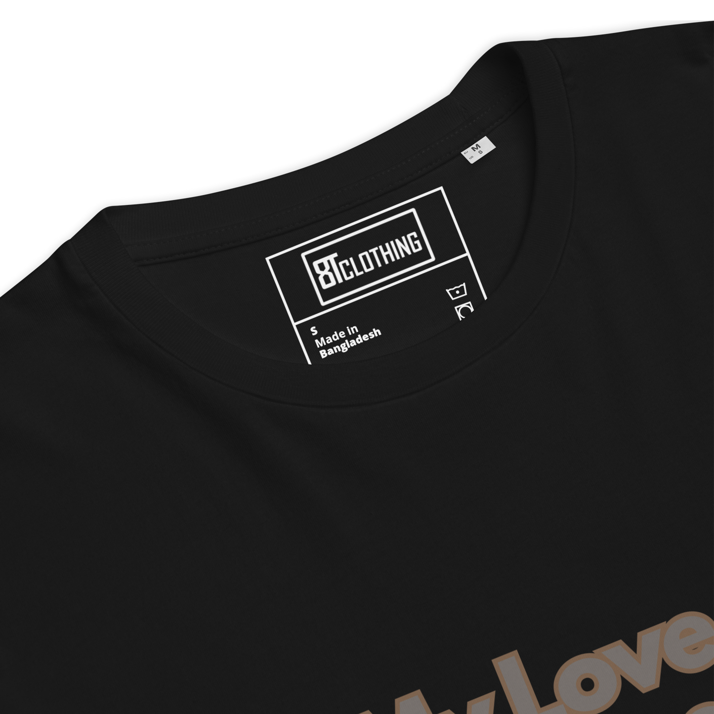 Cellar 8T Coffee - Love Language - Unisex Organic Cotton T-Shirt image 27