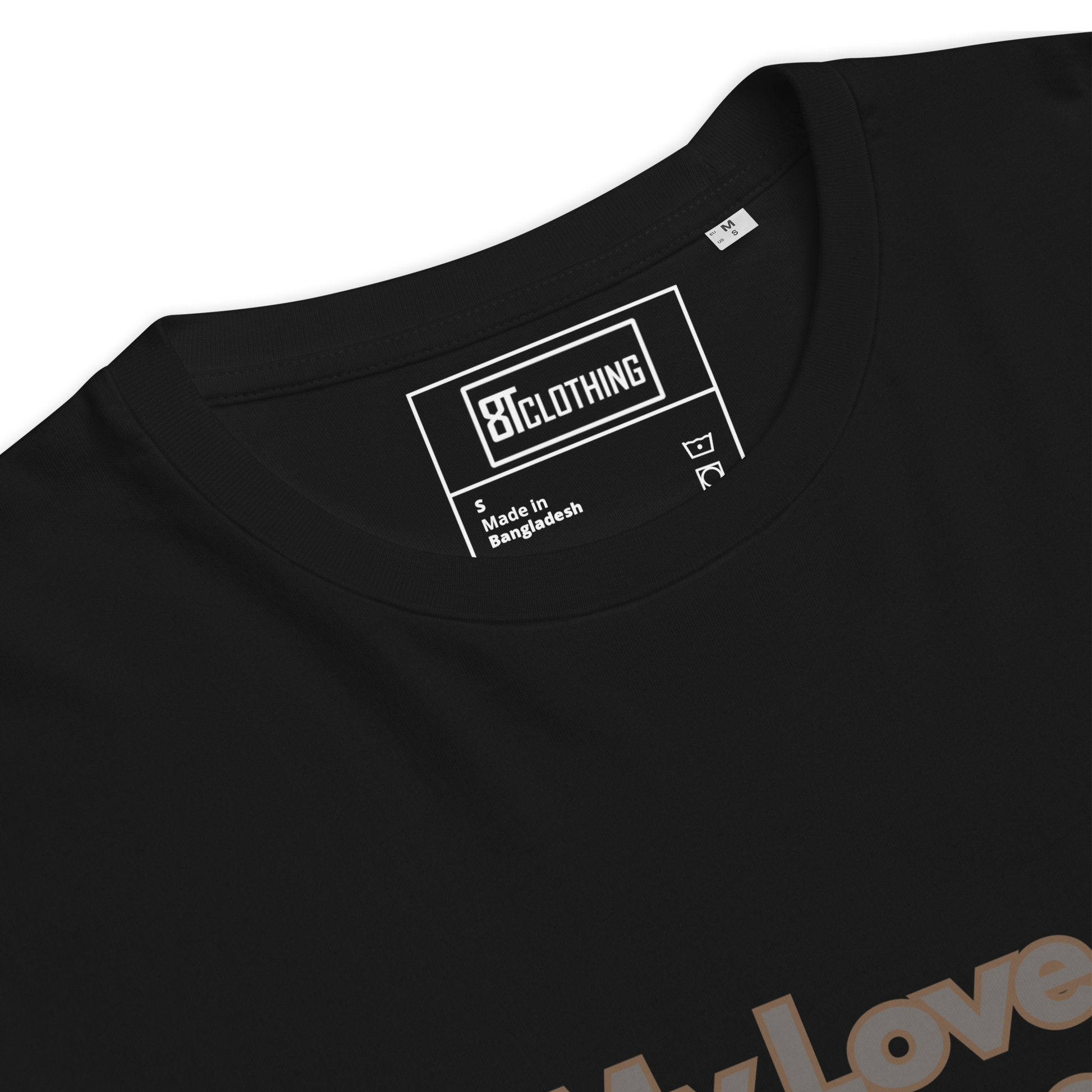 Cellar 8T Coffee - Love Language - Unisex Organic Cotton T-Shirt image 27