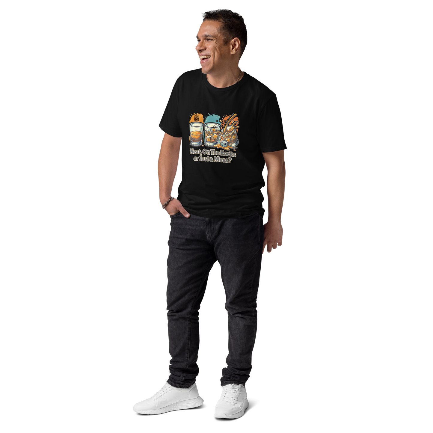 Cellar 8T Whisky - Neat - Unisex Organic Cotton T-Shirt image 7