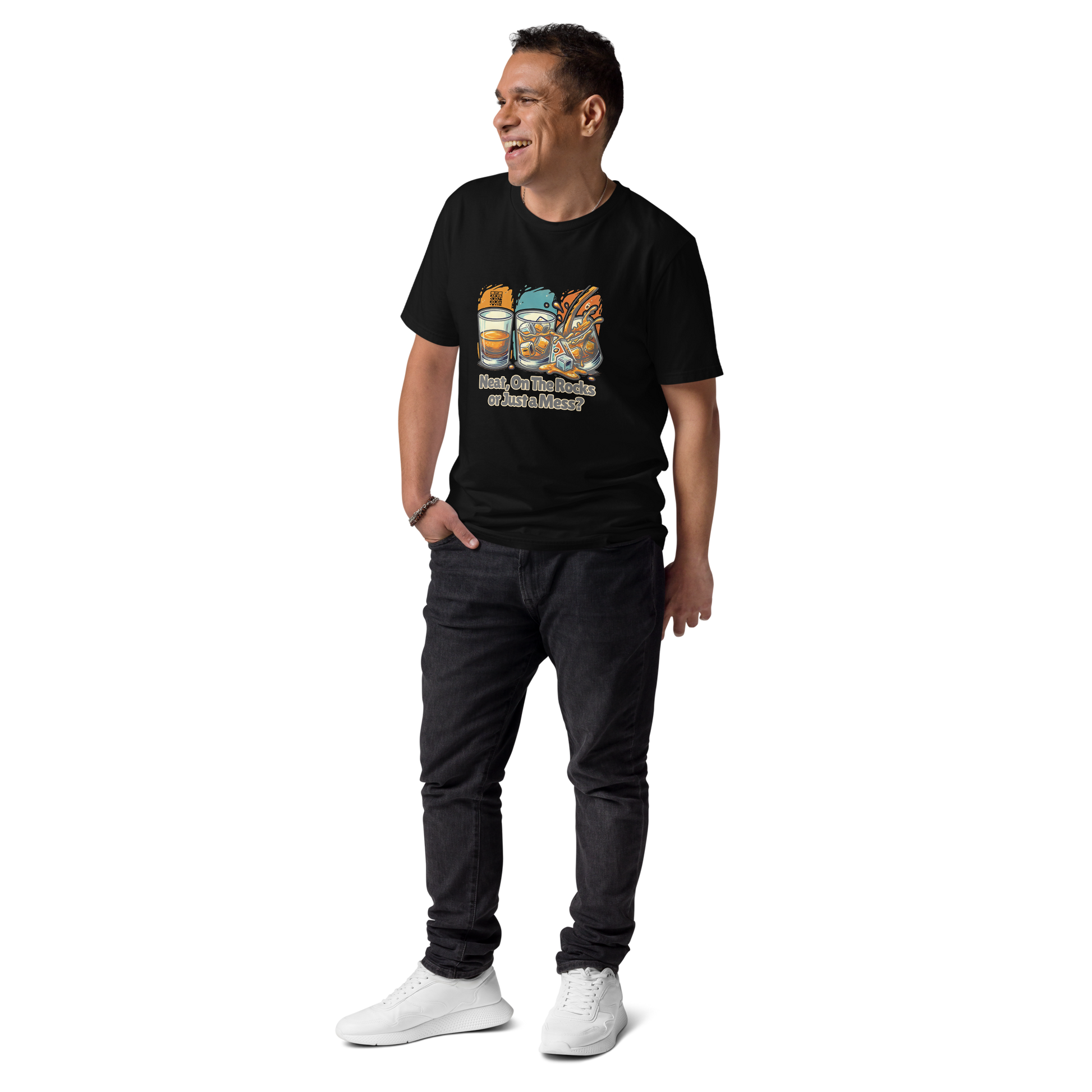 Cellar 8T Whisky - Neat - Unisex Organic Cotton T-Shirt image 7