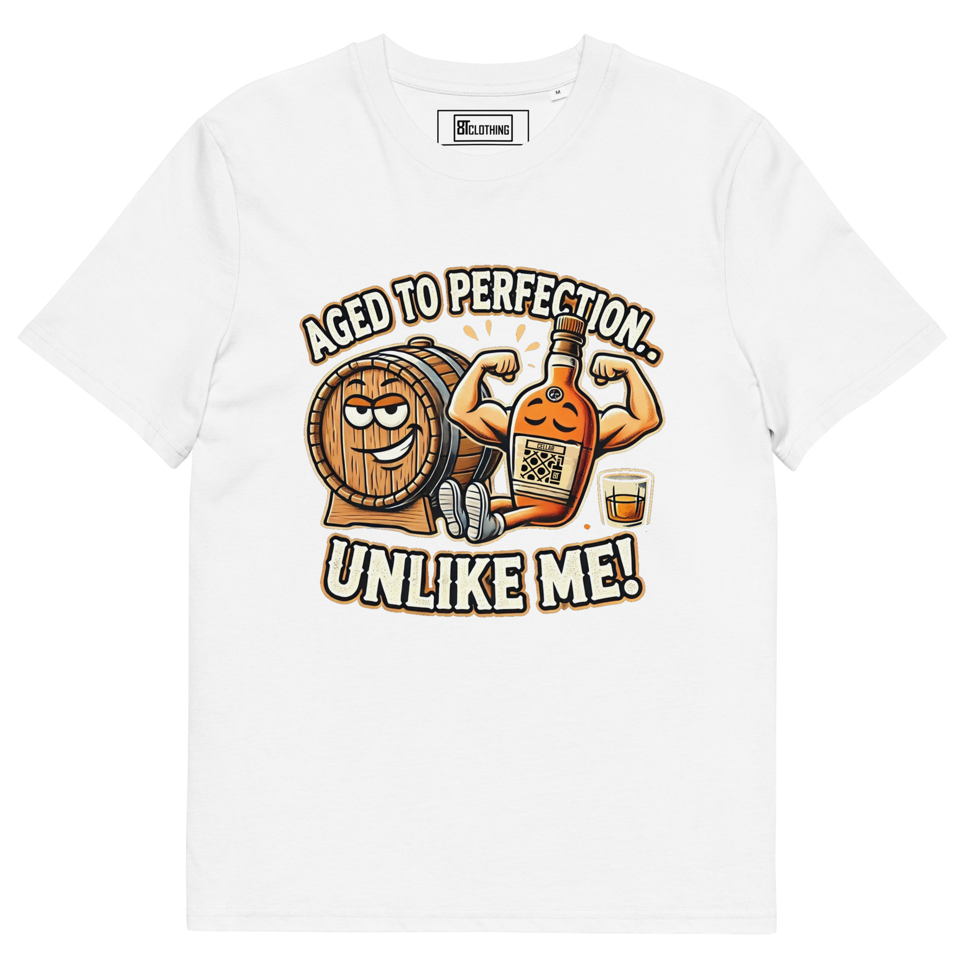 Cellar 8T Whisky - Aged - Unisex Organic Cotton T-Shirt image 18