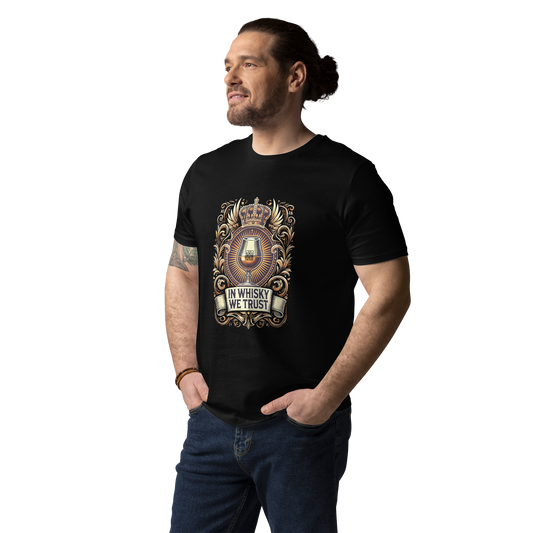 Cellar 8T Whisky - Trust - Unisex Organic Cotton T-Shirt image 0
