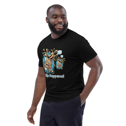 Cellar 8T Whisky - Sip Happens - Unisex Organic Cotton T-Shirt image 7